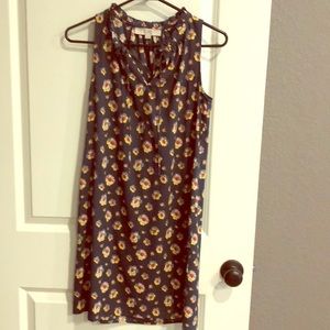 Loft floral print dress